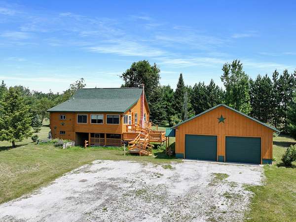 10 Acres of Land with Home for Sale in Wolverine, Michigan
