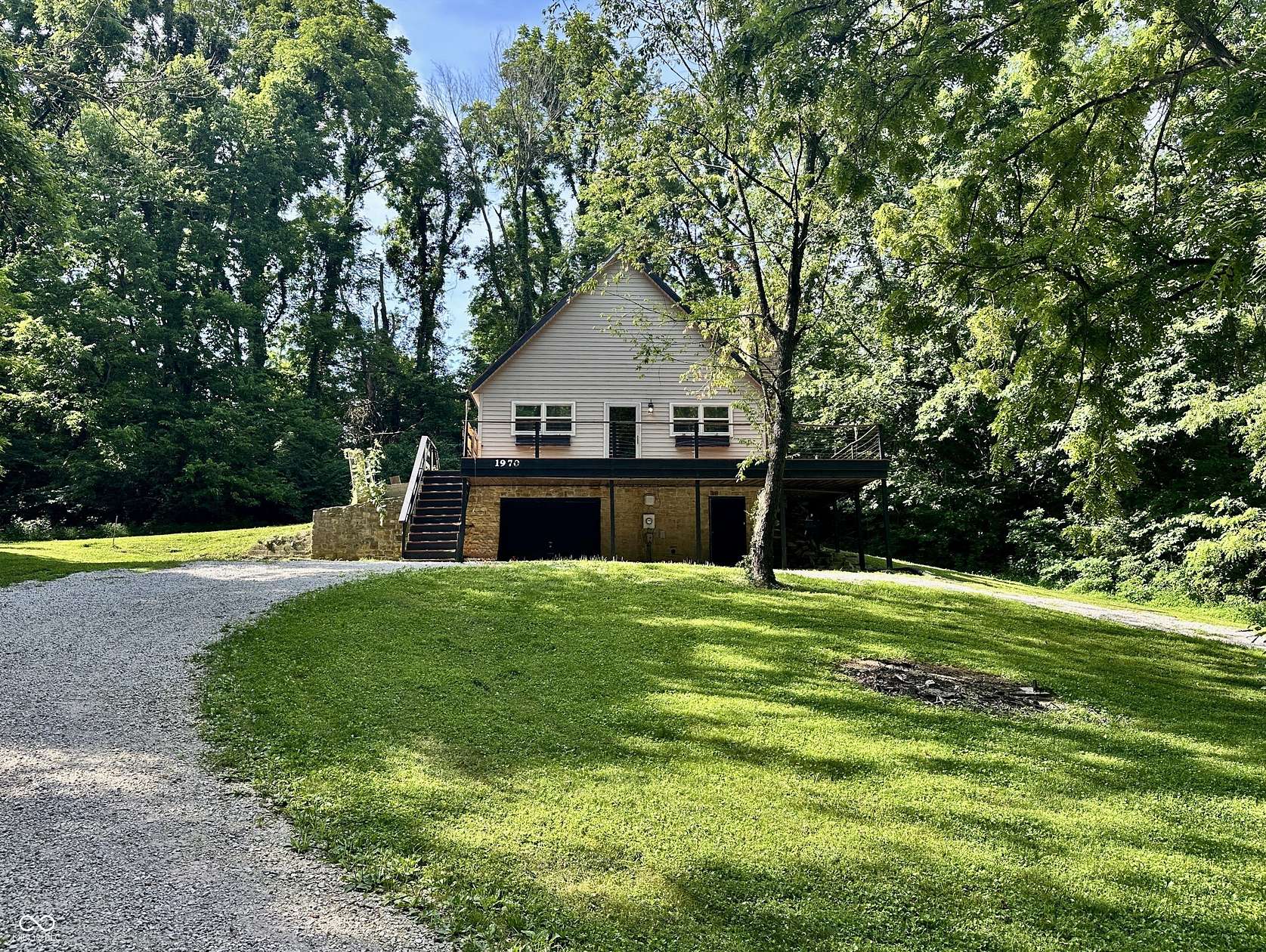 5.78 Acres of Land with Home for Sale in Martinsville, Indiana
