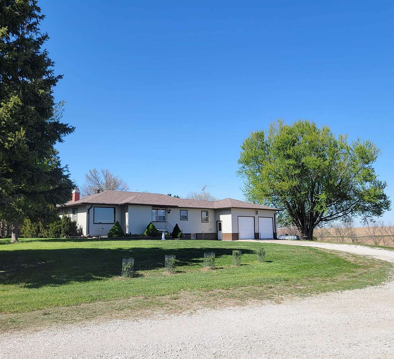 7.57 Acres of Land with Home for Sale in Wakefield, Nebraska