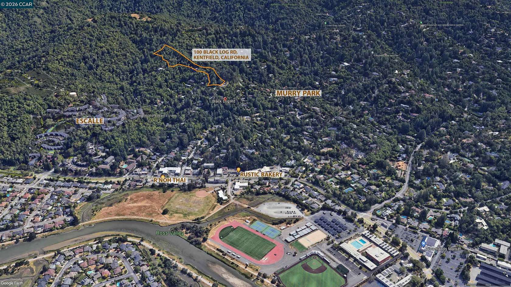 5 Acres of Residential Land for Sale in Kentfield, California