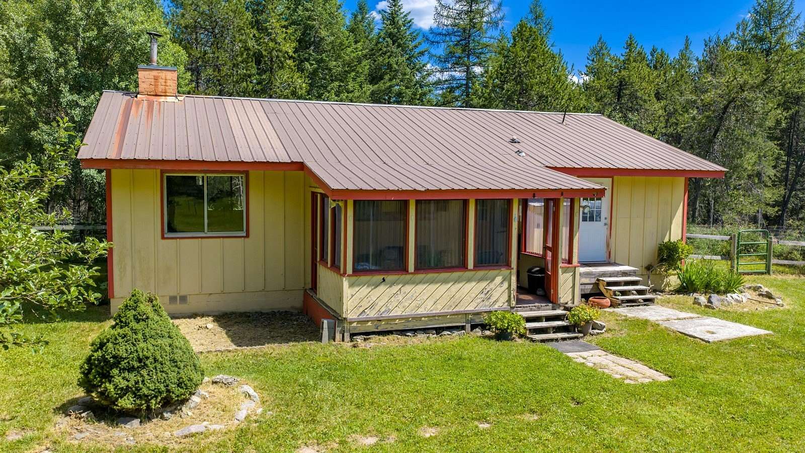 7 Acres of Land with Home for Sale in Whitefish, Montana