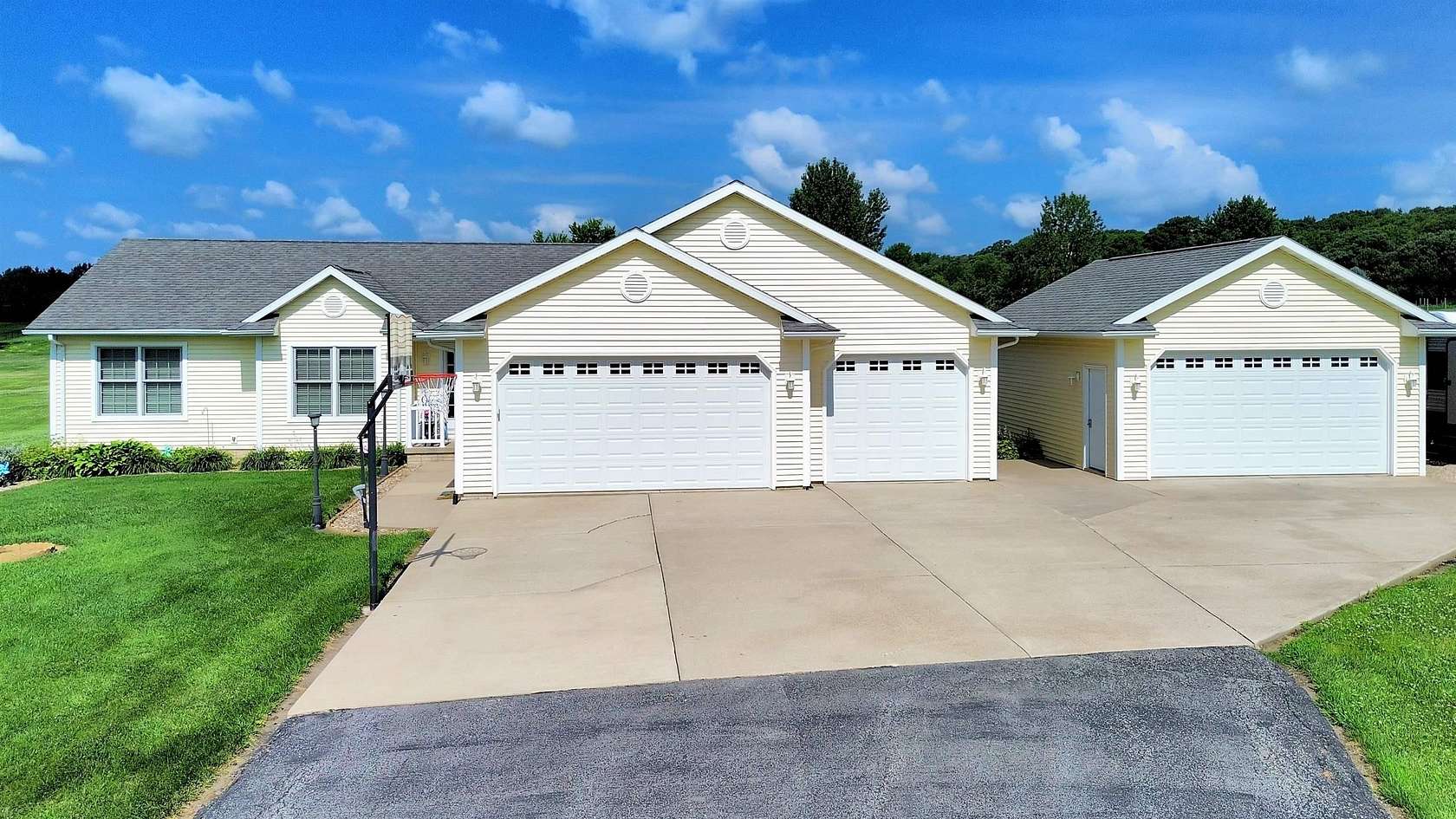3 Acres of Land with Home for Sale in New Hartford, Iowa