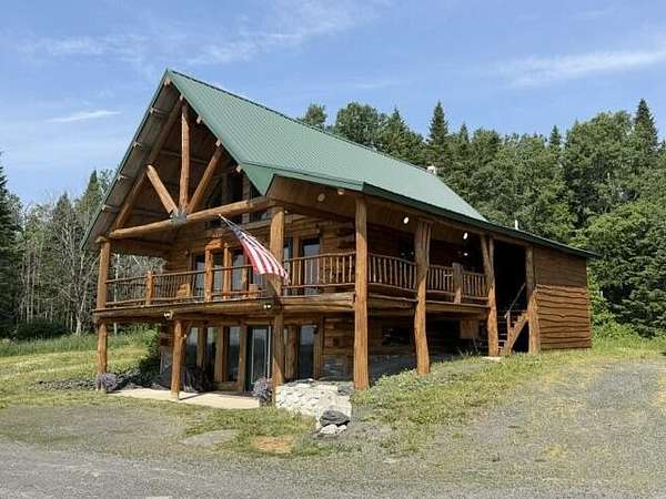 33.9 Acres of Land with Home for Sale in Saint Agatha, Maine