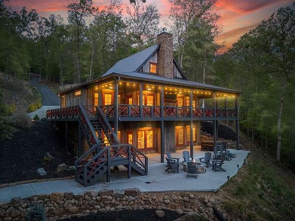 5 Acres of Land with Home for Sale in Mineral Bluff, Georgia