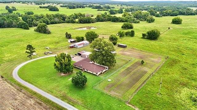 40 Acres of Land with Home for Sale in Stigler, Oklahoma