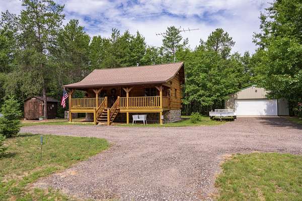 2.77 Acres of Land with Home for Sale in Necedah, Wisconsin