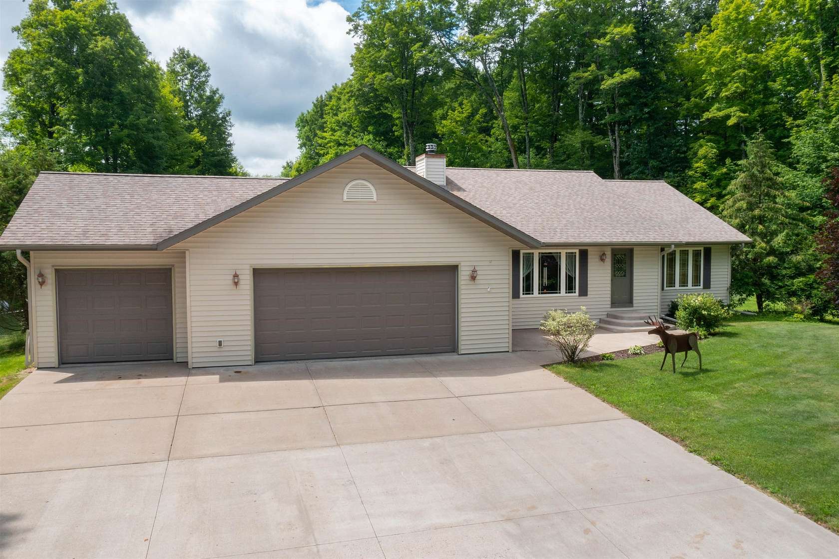 80 Acres of Recreational Land with Home for Sale in Merrill, Wisconsin