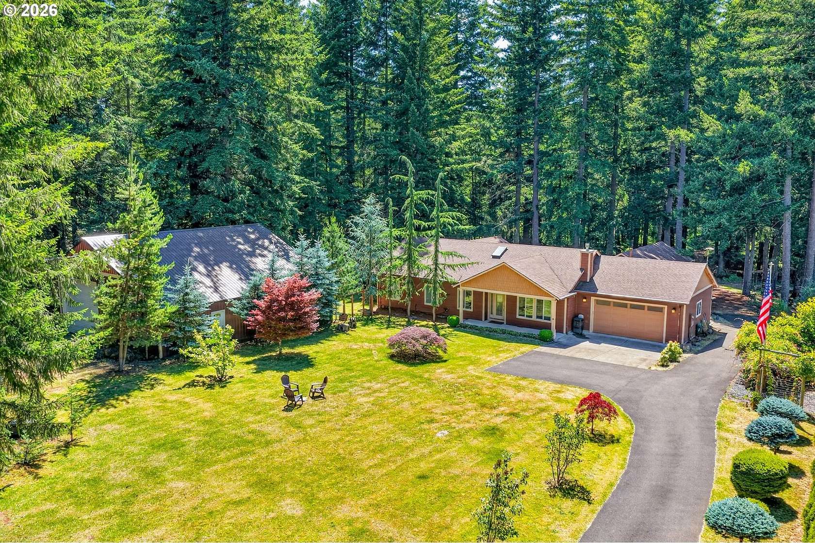 5.19 Acres of Land with Home for Sale in Estacada, Oregon