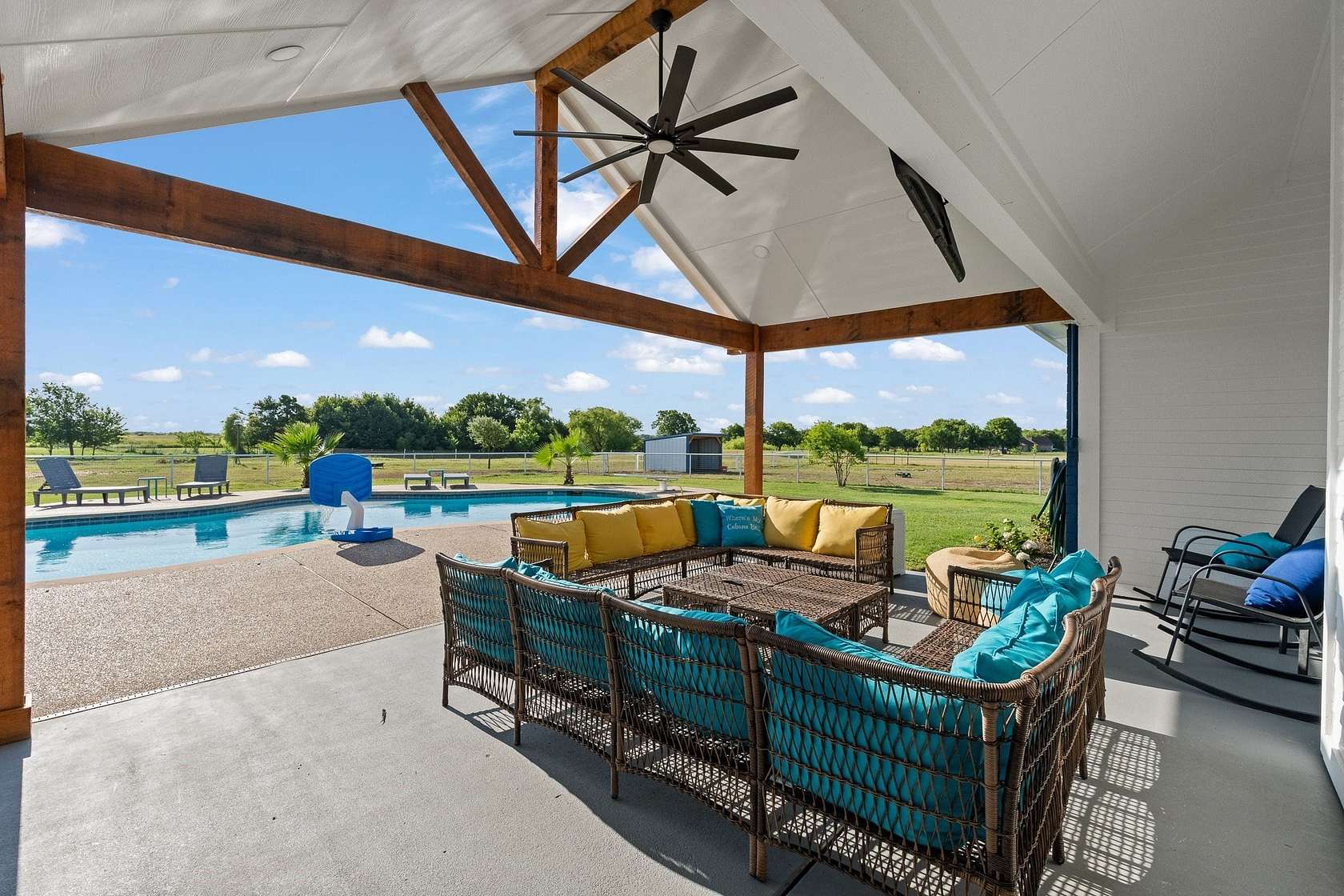 9.87 Acres of Land with Home for Sale in Waxahachie, Texas