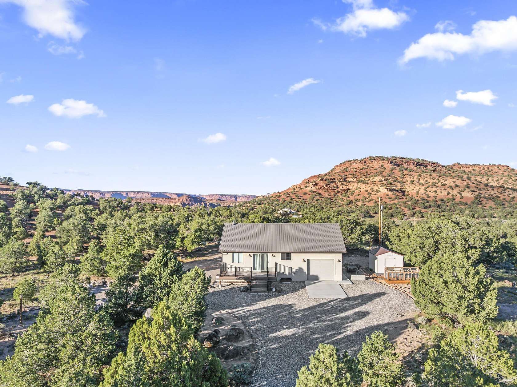 9.49 Acres of Land with Home for Sale in Teasdale, Utah