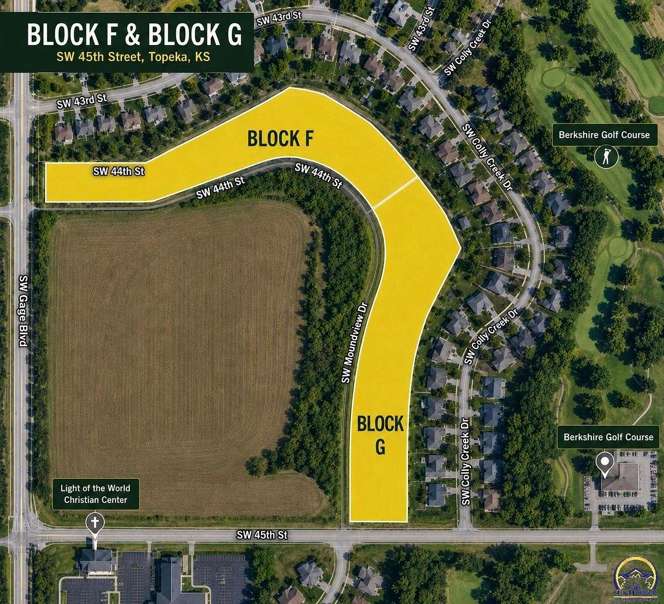 6.79 Acres of Mixed-Use Land for Sale in Topeka, Kansas