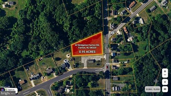 0.95 Acres of Land for Sale in Bridgeton, New Jersey