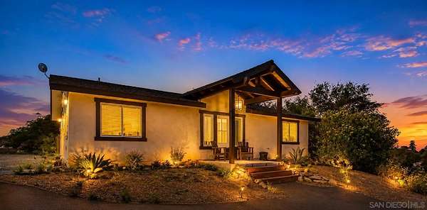 7 Acres of Land with Home for Sale in Valley Center, California