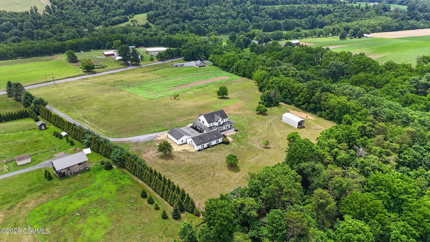 7.3 Acres of Land with Home for Sale in Dalmatia, Pennsylvania