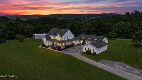 7.3 Acres of Land with Home for Sale in Dalmatia, Pennsylvania