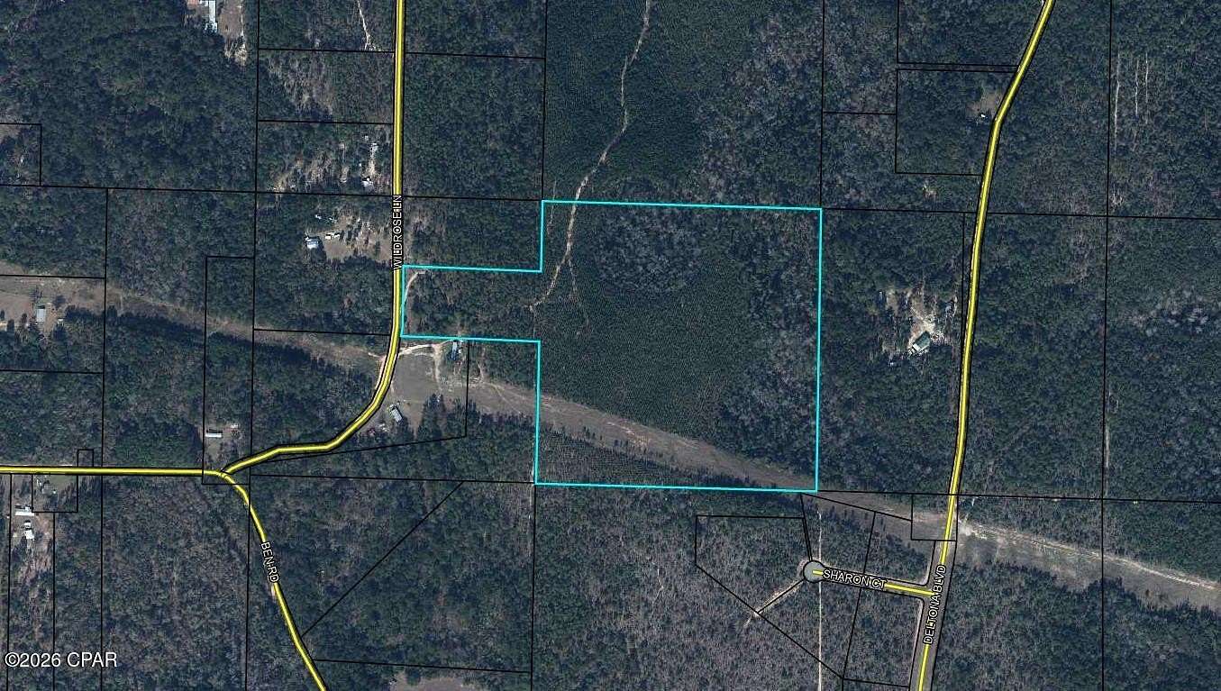 45 Acres of Recreational & Residential Land for Sale in Chipley, Florida