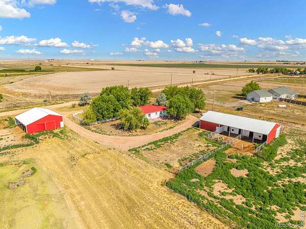 4 Acres of Land with Home for Sale in Keenesburg, Colorado