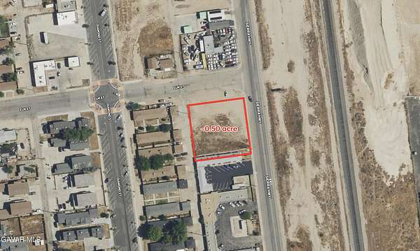 0.53 Acres of Commercial Land for Sale in Rosamond, California
