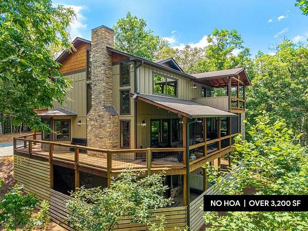 2.72 Acres of Land with Home for Sale in Mineral Bluff, Georgia