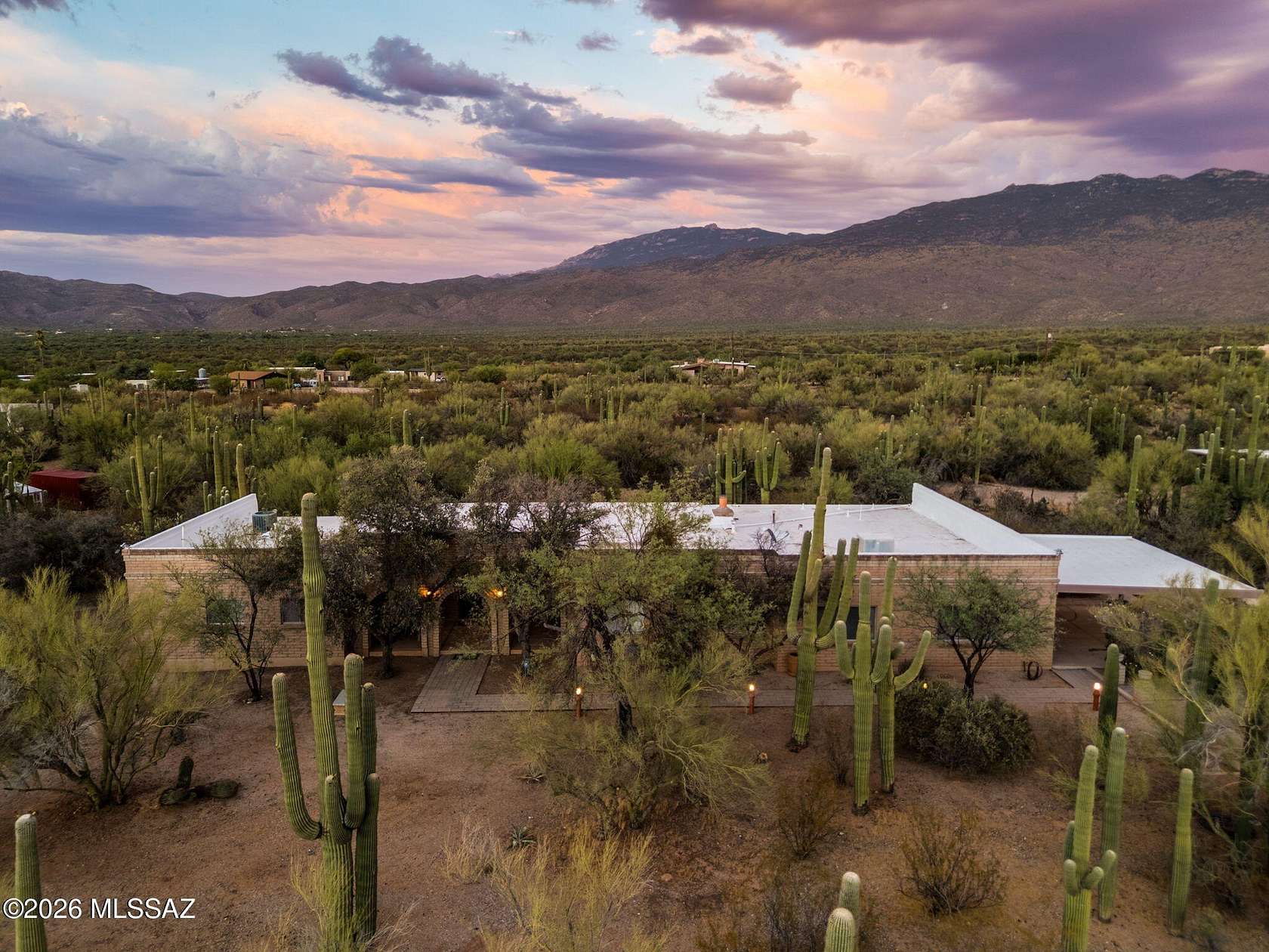 4.7 Acres of Land with Home for Sale in Tucson, Arizona
