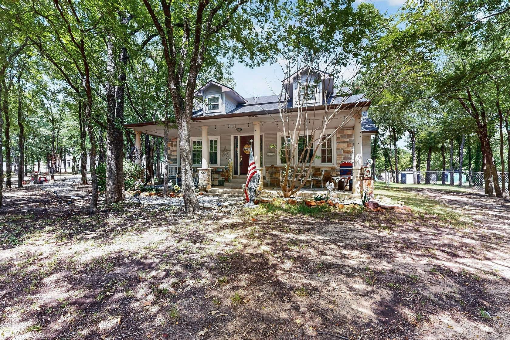 3 Acres of Land with Home for Sale in Corinth, Texas