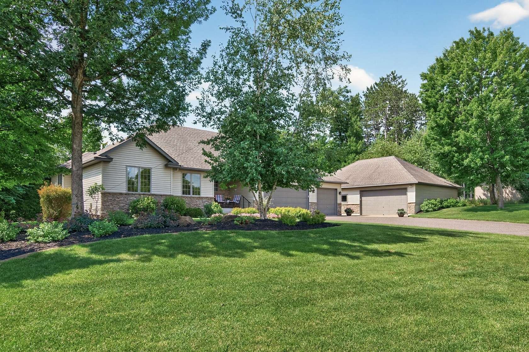 3.59 Acres of Land with Home for Sale in Stacy, Minnesota
