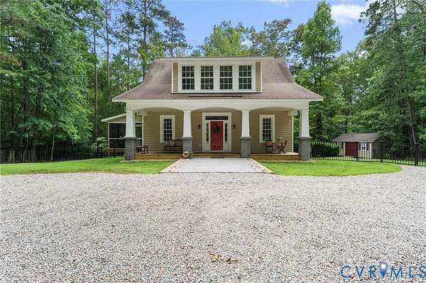 3.35 Acres of Land with Home for Sale in Moseley, Virginia