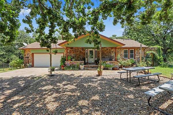 9.82 Acres of Land with Home for Sale in Choctaw, Oklahoma