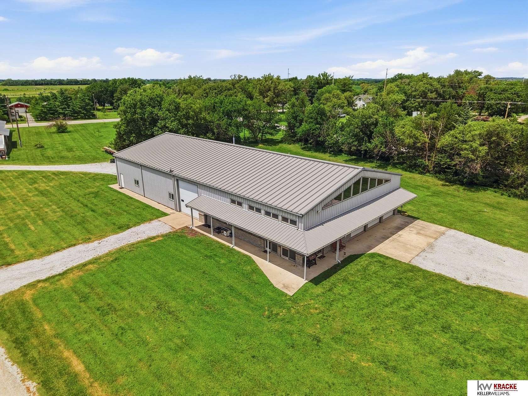27 Acres of Land with Home for Sale in Blue Springs, Nebraska