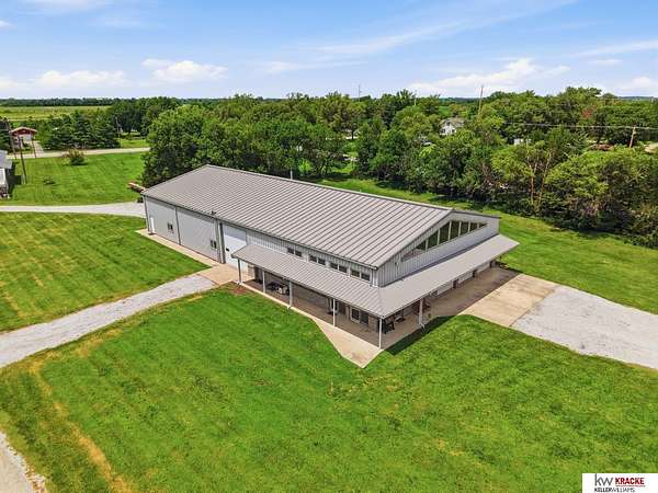 27 Acres of Land with Home for Sale in Blue Springs, Nebraska