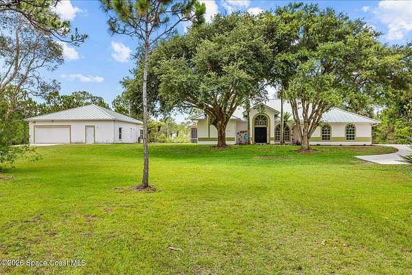 10 Acres of Land with Home for Sale in Grant, Florida