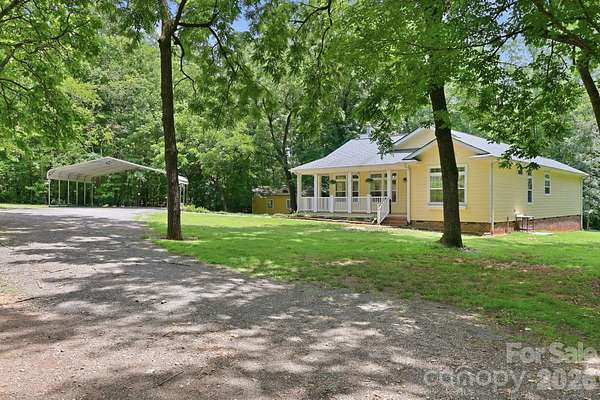 4.29 Acres of Land with Home for Sale in Richfield, North Carolina