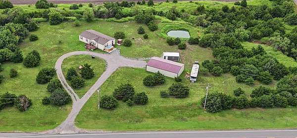 3.6 Acres of Land with Home for Sale in Wellington, Kansas