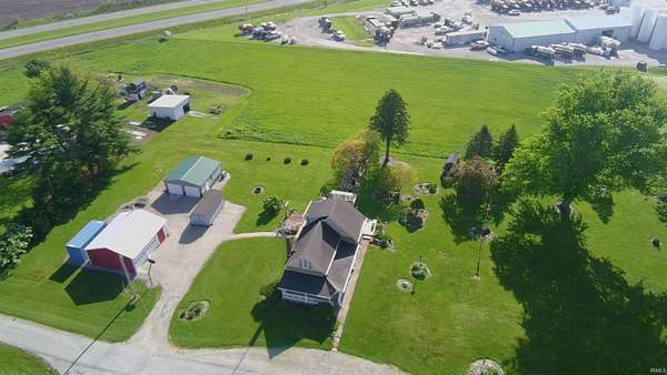 1.58 Acres of Land with Home for Sale in Templeton, Indiana