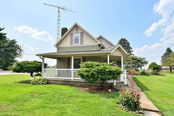 1.58 Acres of Land with Home for Sale in Templeton, Indiana