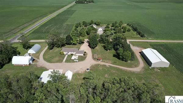 8 Acres of Land with Home for Sale in Lafayette, Minnesota