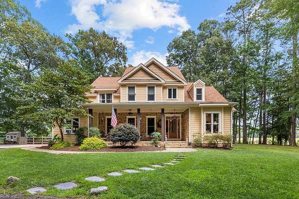 27.4 Acres of Recreational Land with Home for Sale in Smithfield, Virginia