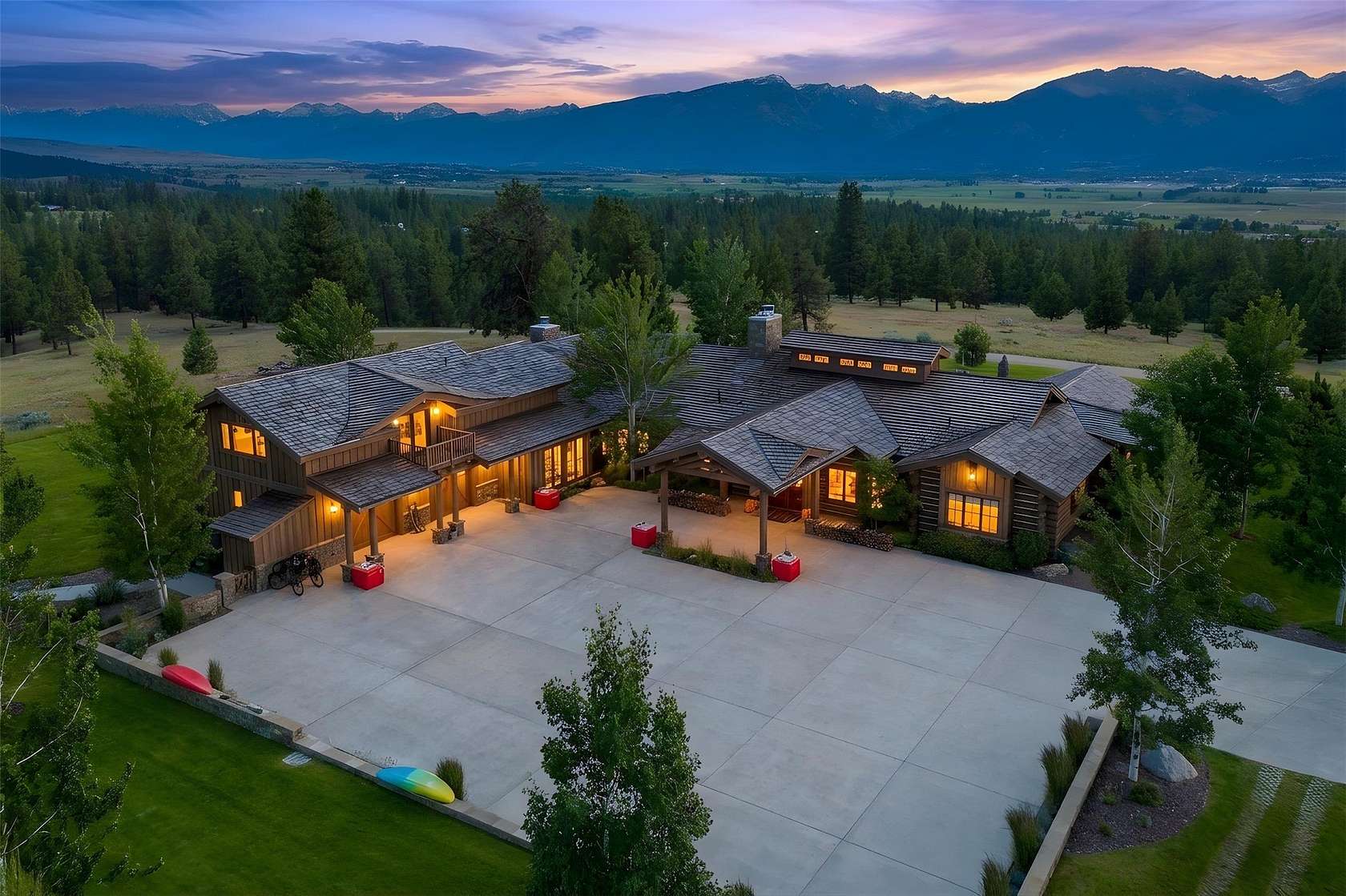 40.5 Acres of Agricultural Land with Home for Sale in Hamilton, Montana