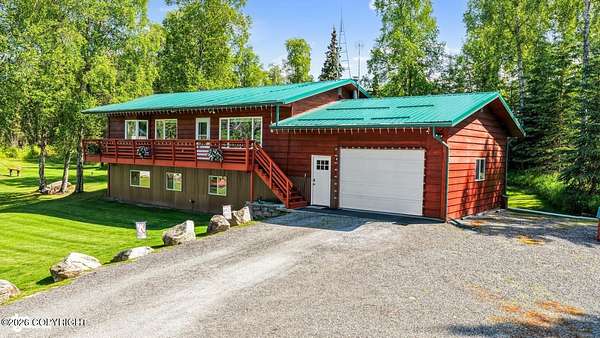 1.9 Acres of Land with Home for Sale in Soldotna, Alaska