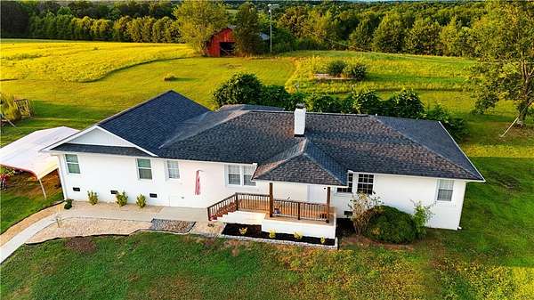 10.1 Acres of Land with Home for Sale in Pickens, South Carolina