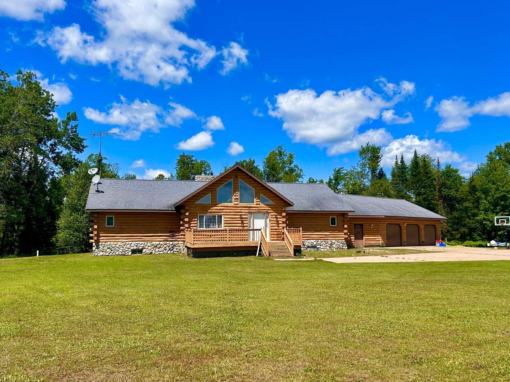 14.7 Acres of Recreational Land with Home for Sale in White Lake, Wisconsin