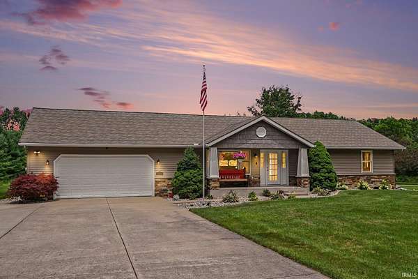 3.17 Acres of Land with Home for Sale in Goshen, Indiana