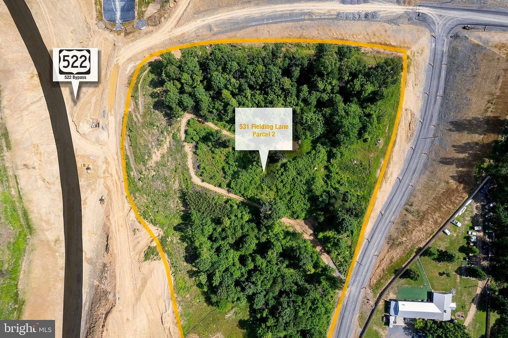 3.5 Acres of Mixed-Use Land for Sale in Berkeley Springs, West Virginia