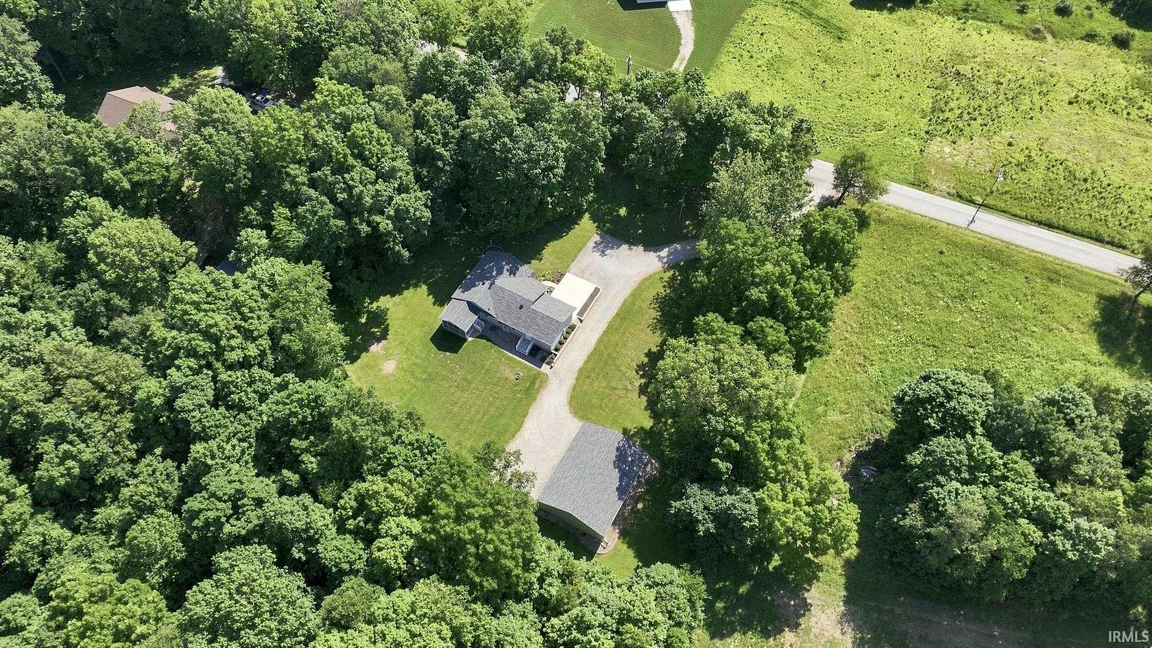 4.45 Acres of Land with Home for Sale in Churubusco, Indiana