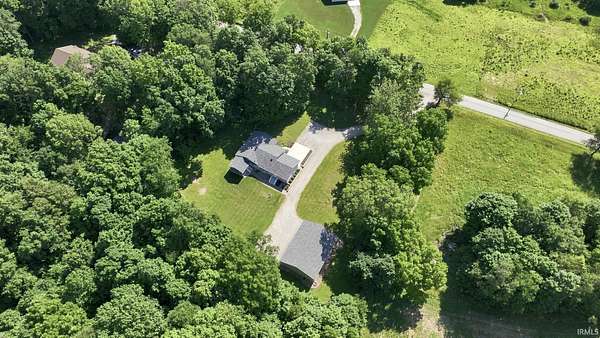 4.45 Acres of Land with Home for Sale in Churubusco, Indiana