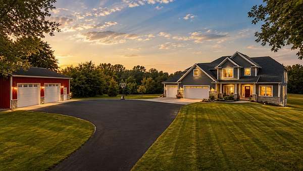 5 Acres of Land with Home for Sale in Crown Point, Indiana
