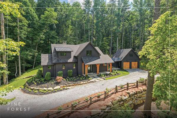 3.47 Acres of Land with Home for Sale in Sapphire, North Carolina