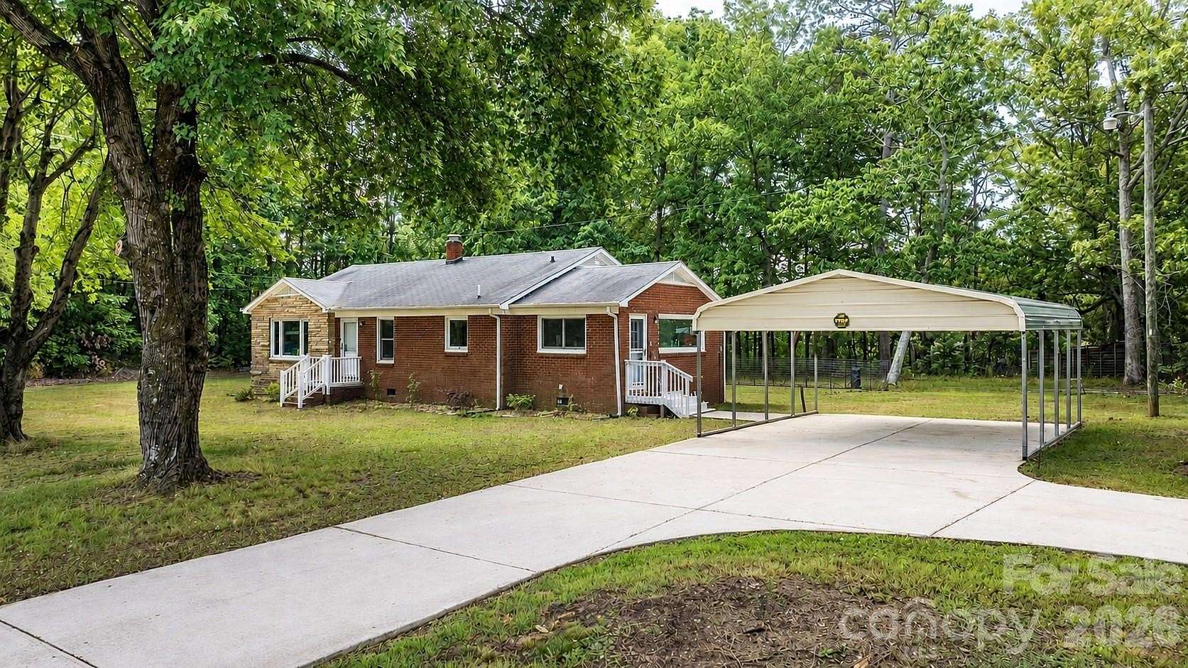 1.54 Acres of Land with Home for Sale in Maiden, North Carolina