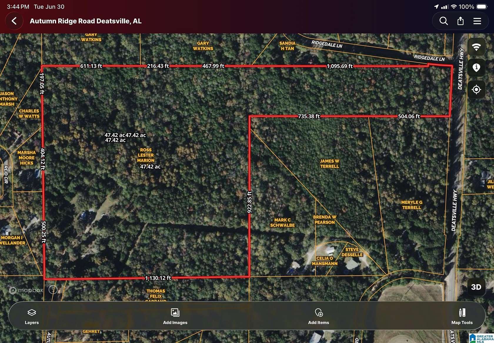 46.1 Acres of Land with Home for Sale in Deatsville, Alabama
