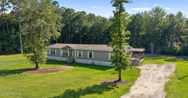 22 Acres of Land with Home for Sale in Rose Hill, North Carolina